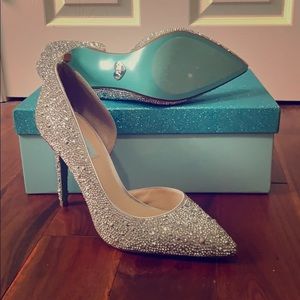 Blue by Betsy Johnson Wedding Heels